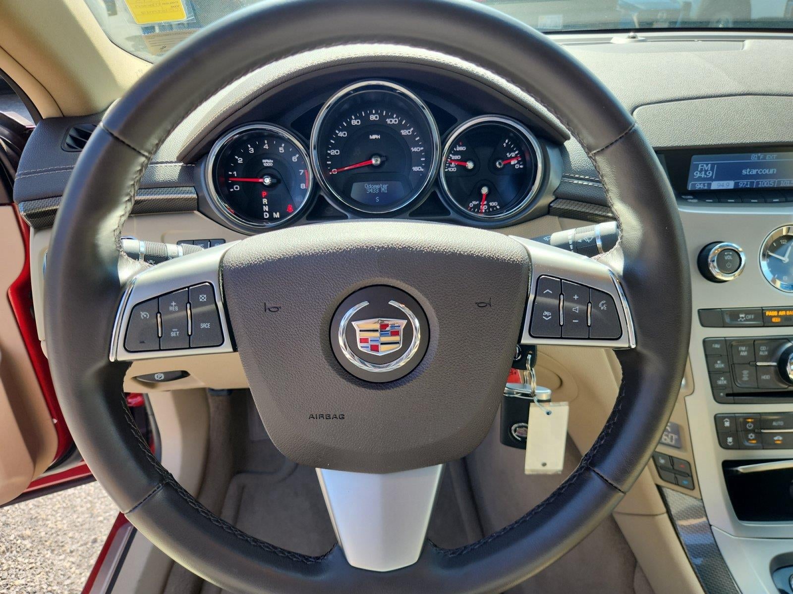2012 Cadillac CTS Sedan Performance