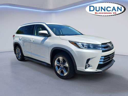 2018 Toyota Highlander Limited Platinum