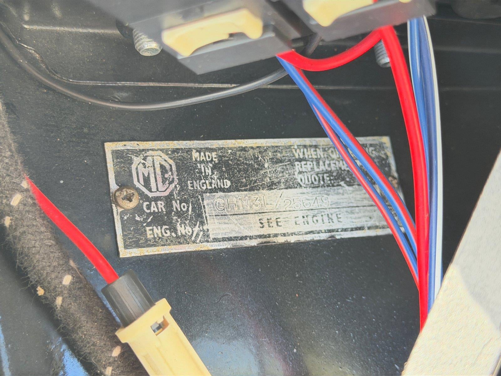 1963 MGB MGB Base