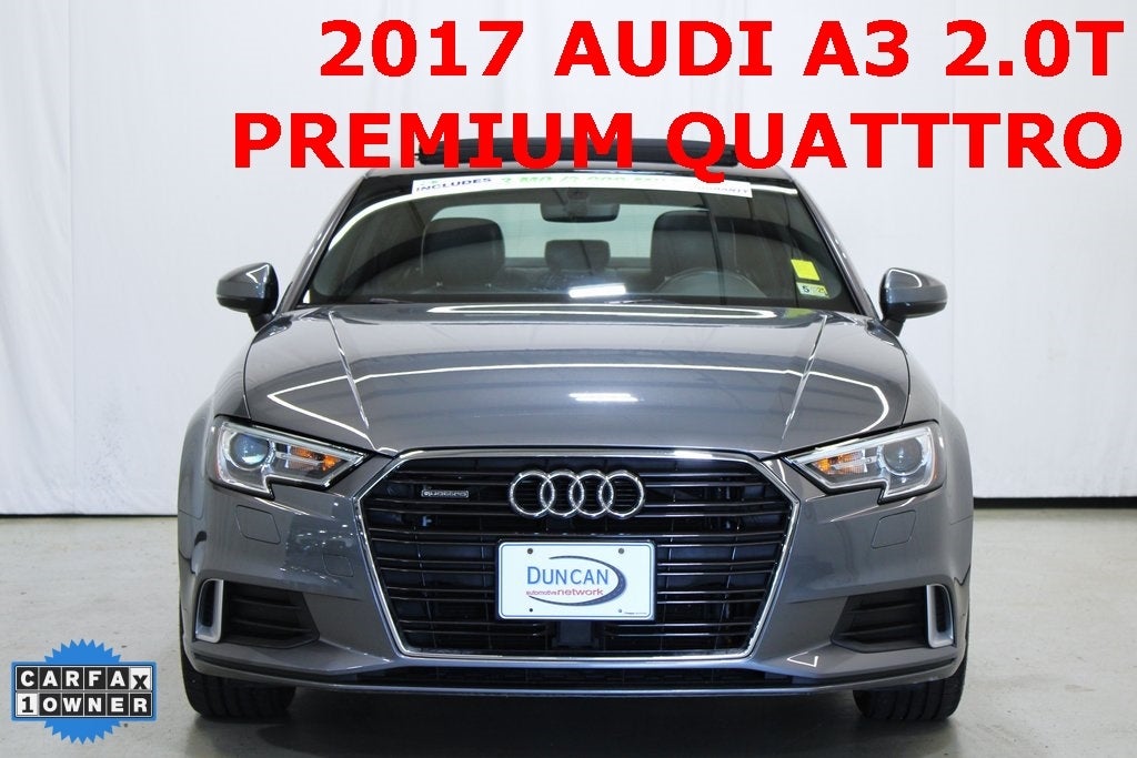 2017 Audi A3 2.0T Premium quattro